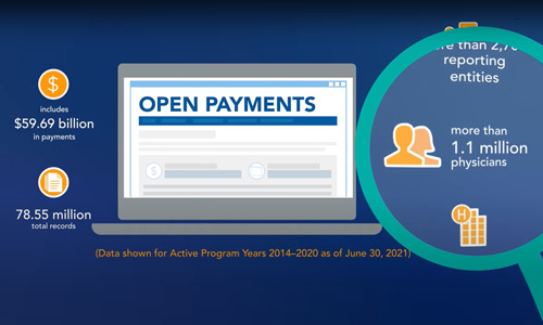 Image Depicting the New Open Payments Video