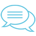 Icon Depicting Staying Connected