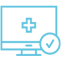 Icon Depicting Data Submission and Attestation