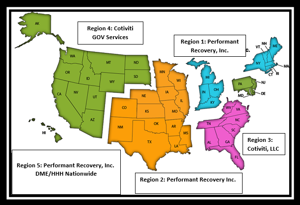 Map of RAC regions (2023) Map of RAC regions (2023)