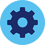 An icon of a gear