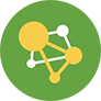 A representation of a molecule 