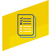 Graphic of a clipboard with two checks and an x