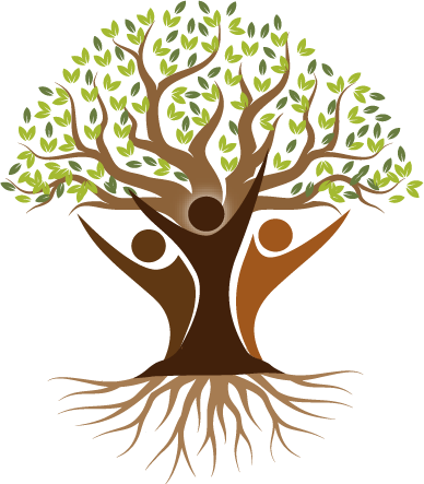 A tree with people as the root