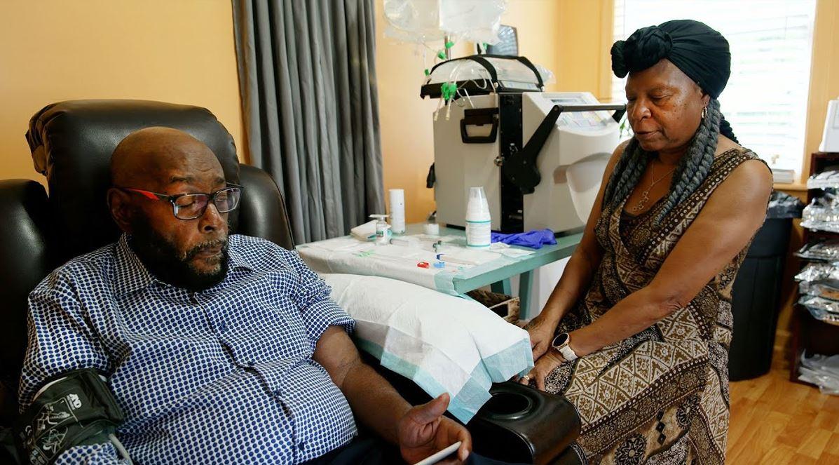 Watch on YouTube: Connor Samuel and his wife and care partner, Jacqueline, conducting home dialysis